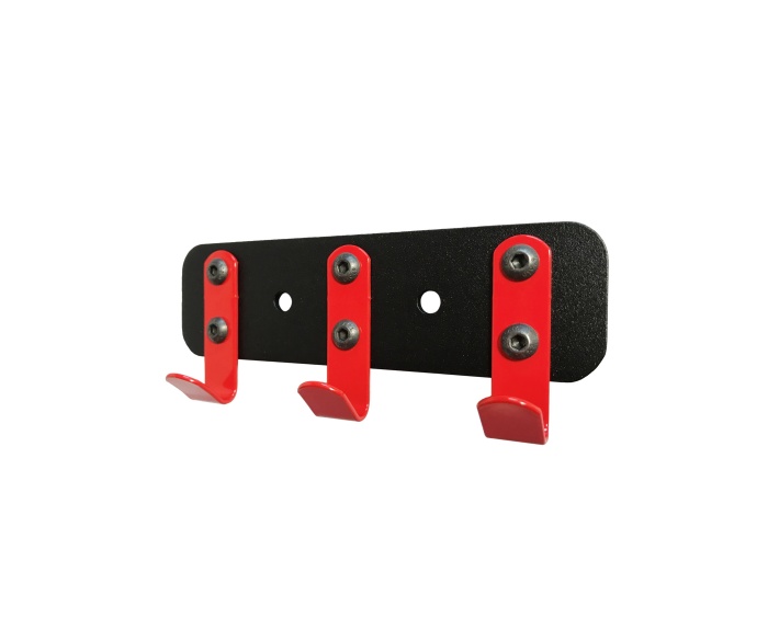 Raktų kabykla su 3 kabliukais (įvairių spalvų) - Image 2