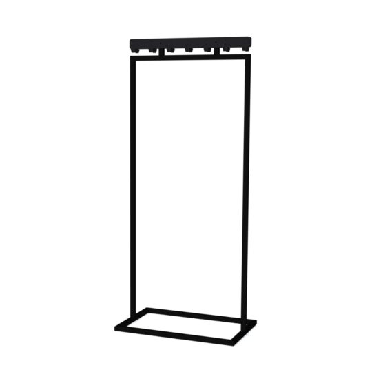 Pastatoma drabužių kabykla su 14 kabliukų