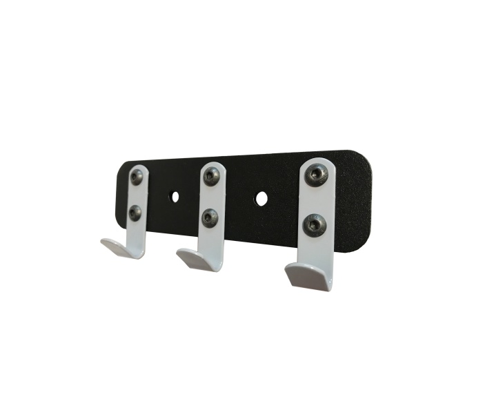 Raktų kabykla su 3 kabliukais (įvairių spalvų) - Image 5