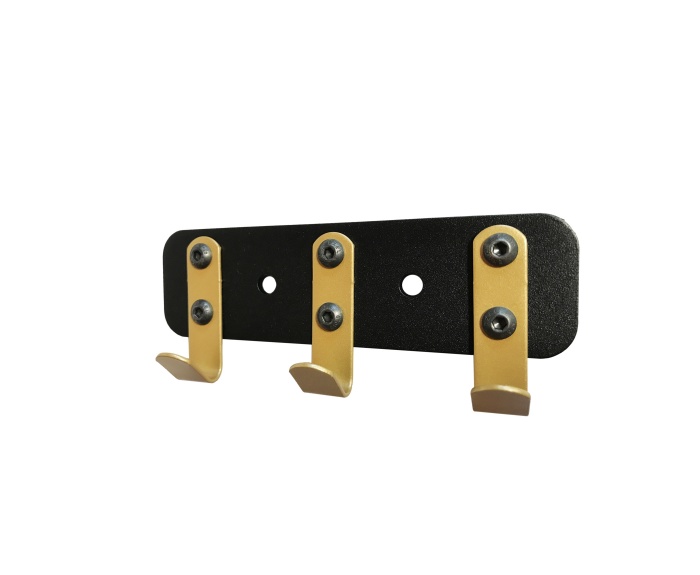 Raktų kabykla su 3 kabliukais (įvairių spalvų) - Image 11