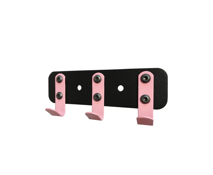 Raktų kabykla su 3 kabliukais (įvairių spalvų) - Image 29